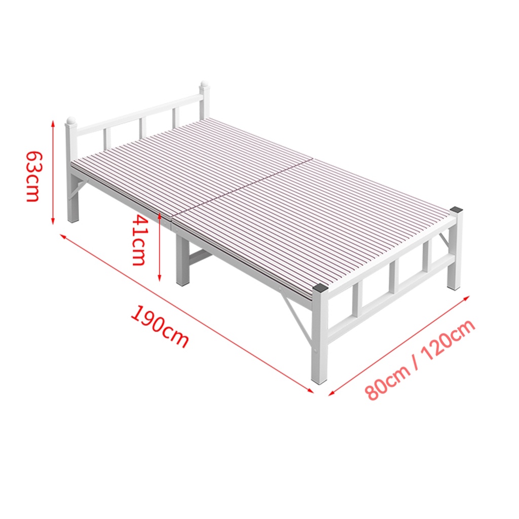 Ranjang Lipat Kasur Lipat Folding Bed Portable Furnibest