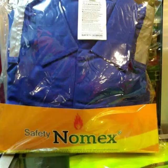 NOMEX IIIA Wearpack Safety Coverall Tahan Api Seragam Kerja Proyek Untuk Tambang Lengan Panjang