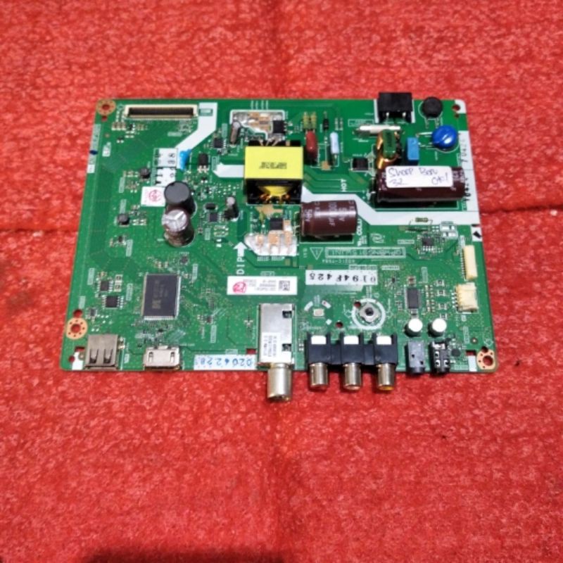 mainboard sharp 2T C32BA1i - mb - mesin tv - motherboard - mb led tv sharp 2T C32BA1i