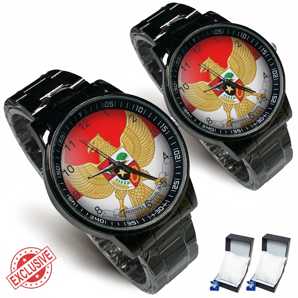 Jam Tangan Rantai Couple GARUDA INDONESIA