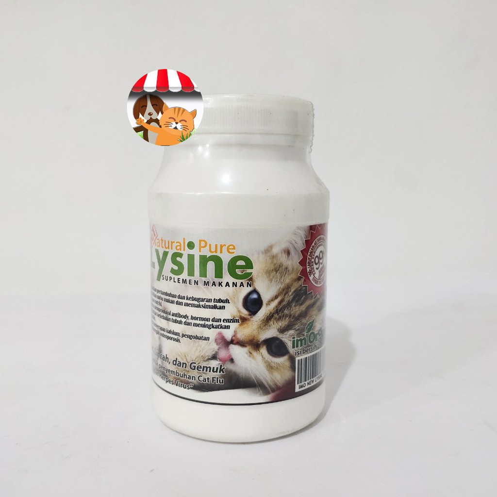 Im Organic Natural Lysine - Suplemen Makanan Kucing - Curah 15gr