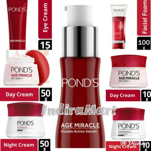 manfaat ponds age miracle facial foam