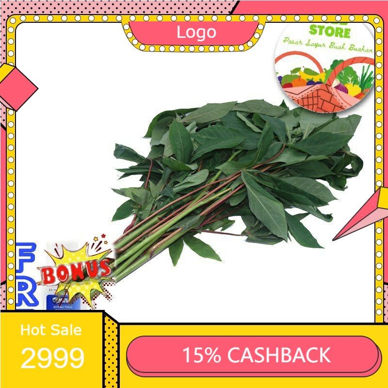 

[TERMURAH] Daun Singkong - Per Ikat