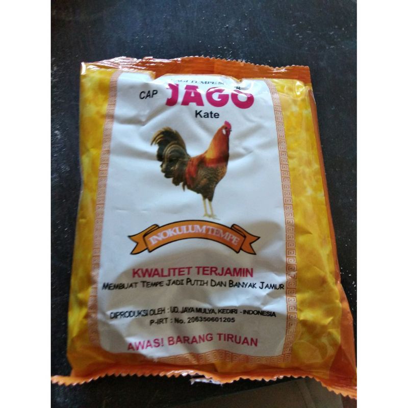 

Ragi tempe super cap Jago kualitas original/beli 5 sekaligus harga grosir