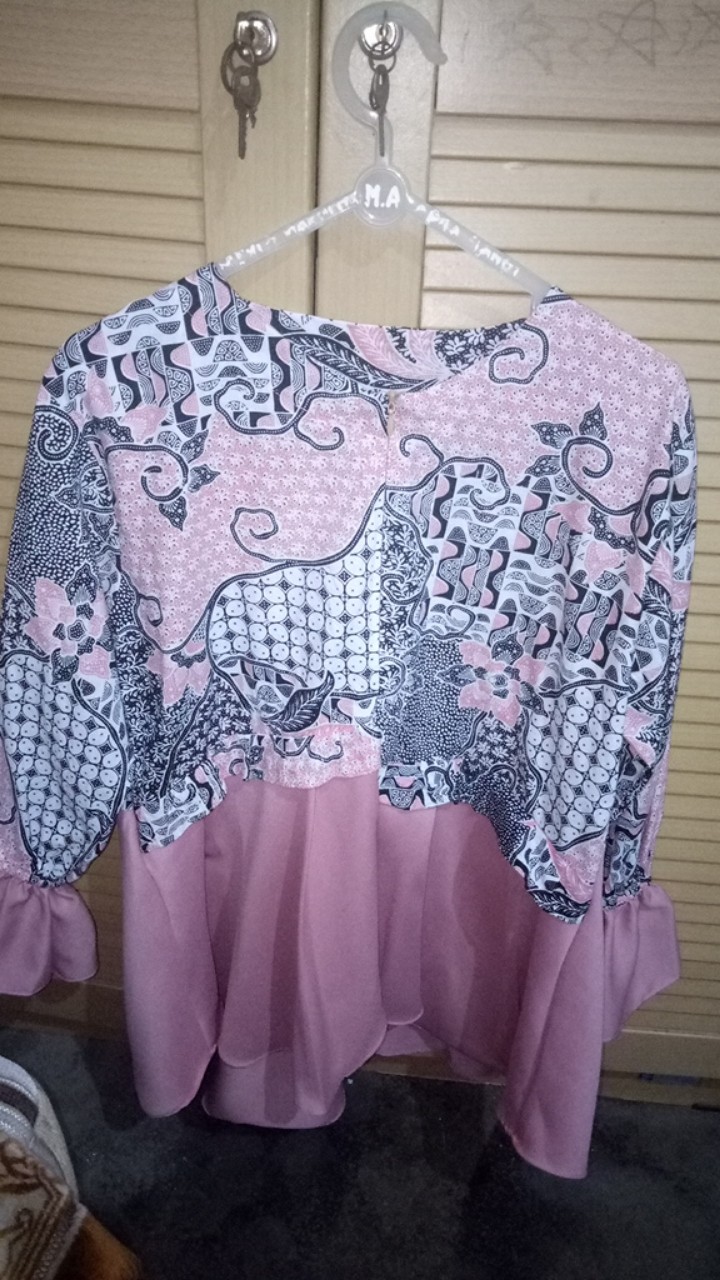 Bisa Cod _ Atasan Batik Wanita Kerja Dolby Dolbi Dobby Doby Modern Dan Terbaru 2020