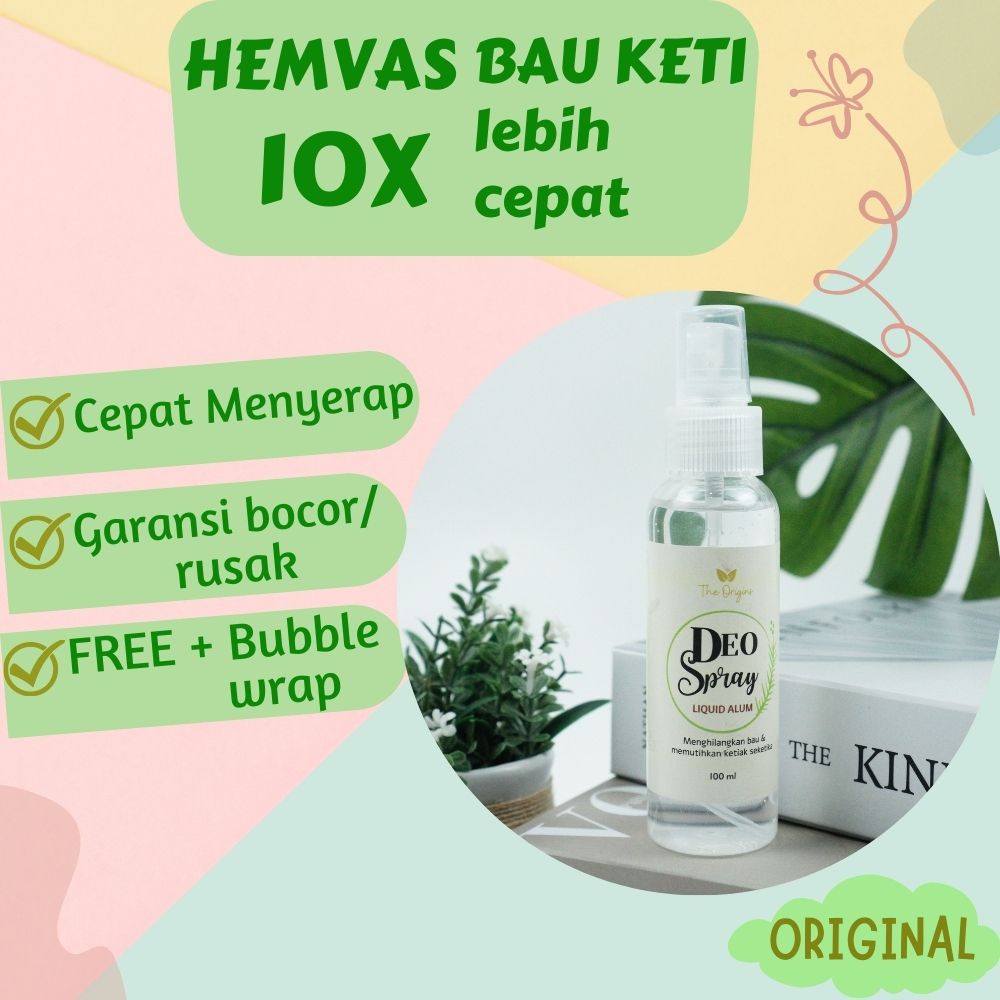 DEODORAN SPRAY ORIGINAL DEODORANT TAWAS KETIAK PENGHILANG BAU KETIAK DEO SPRAY PEMUTIH KETIAK