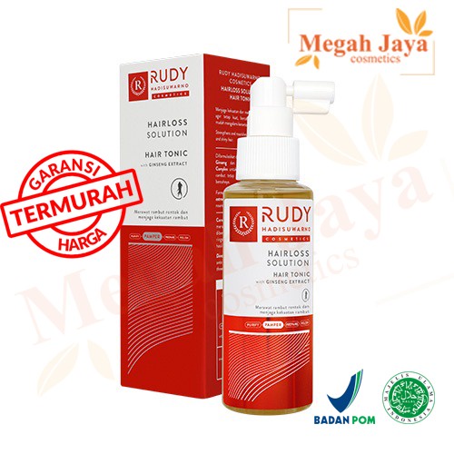 RUDY HADISUWARNO HAIR LOSS DEFENSE HAIR TONIC GINSENG @MJ