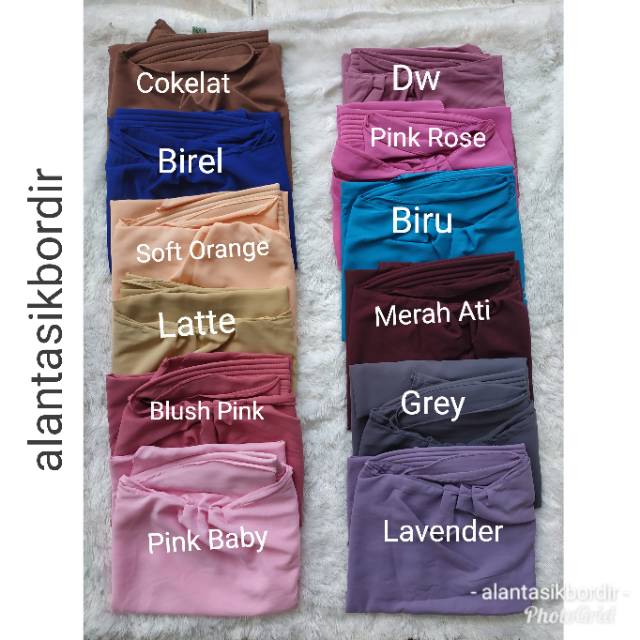 Alantasik - pet antem lipit / hijab daily / khimar instan R.25