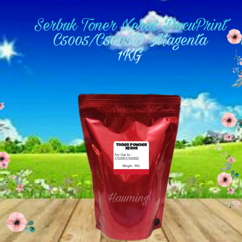 Serbuk Toner Refill Toner Color Xerox DocuPrint DP C5005 C5005D C-5005 5005D Magenta 1kg