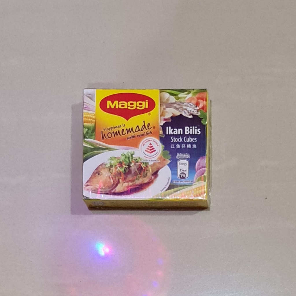 Bumbu Maggi Homemade Ikan Bilis Stock Cubes  6 x 10 Gram