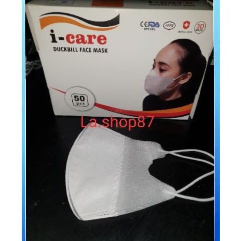 masker duckbill icare isi 50 / masker i-care duckbill