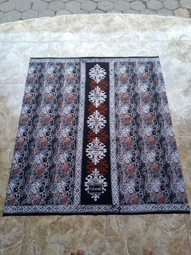 Sarung Batik Pekalongan Cap Original Kalimosodo Motif Tirta Segoro Fashion Muslim Bawahan Pria