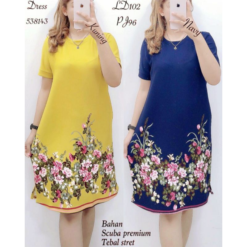 Dres 538143 bahan scuba premium