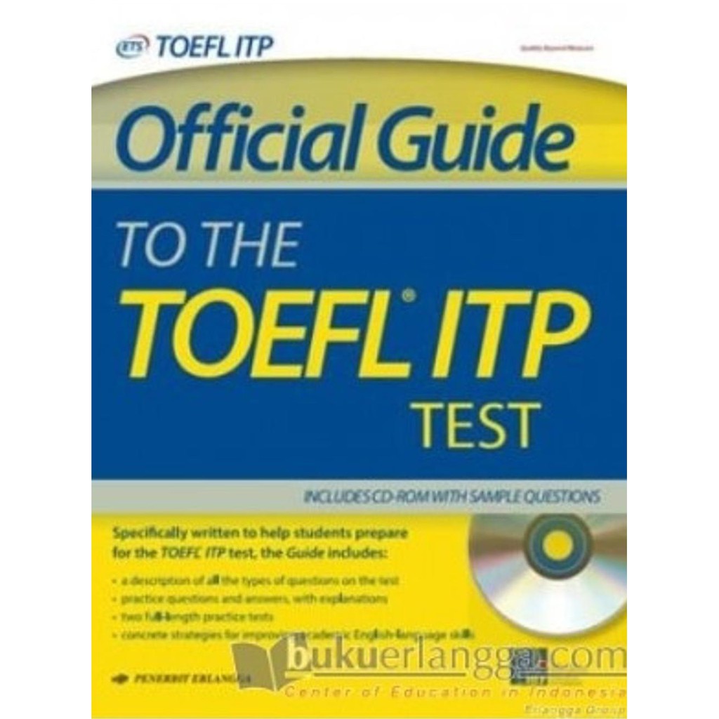 Paling Murah Buku The Official Guide To The Toefl Itp