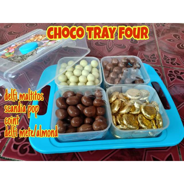 

Paket coklat chocho try four delfi