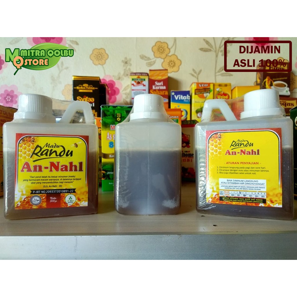 

”122> Madu Randu An-nahl 500gr ‰