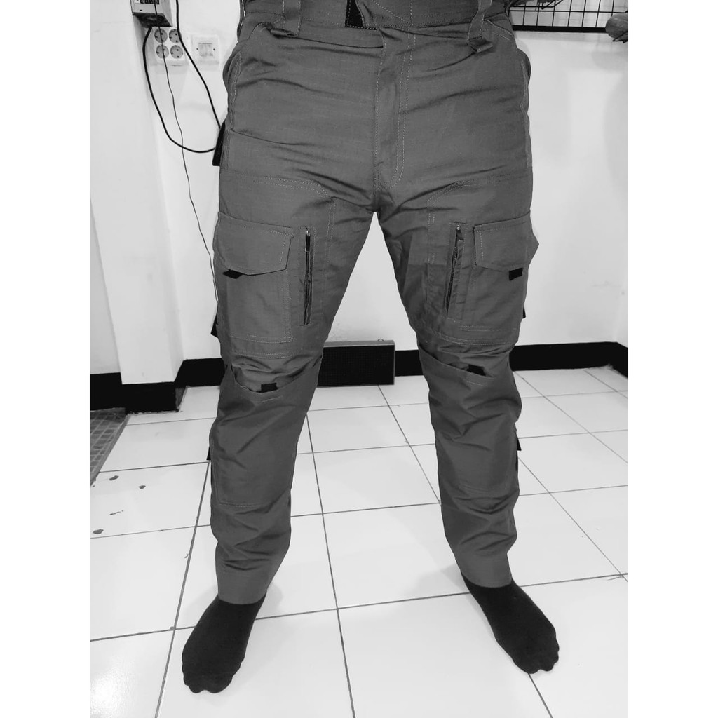 Celana Tactical Outdoor Kitanica Hitam, Krem, Abu