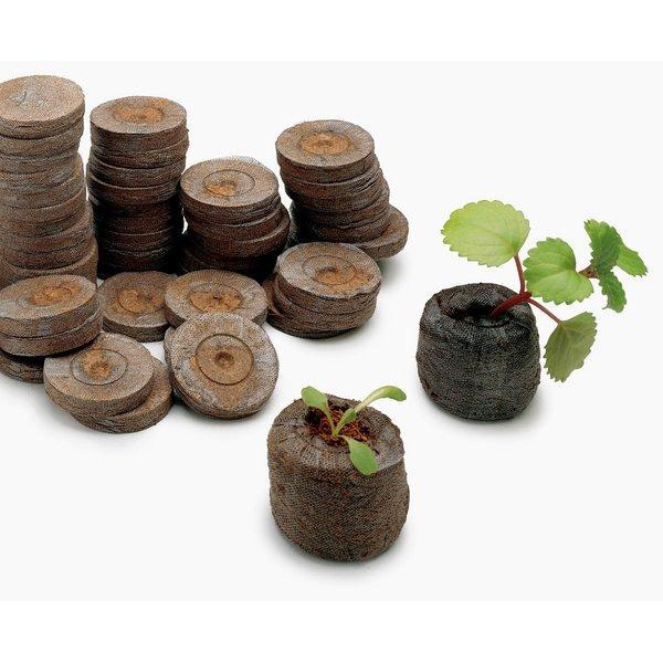 Media Tanam Jiffy Peat Pellets Diameter 3,8 cm / Pelet Gambut Benih / Peat Pellet