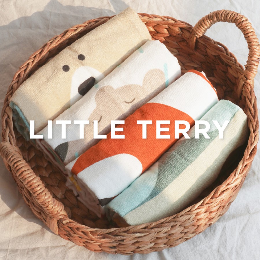 Little Palmerhaus LITTLE TERRY Baby TOWEL / Handuk Anak / Handuk Gambar Bayi