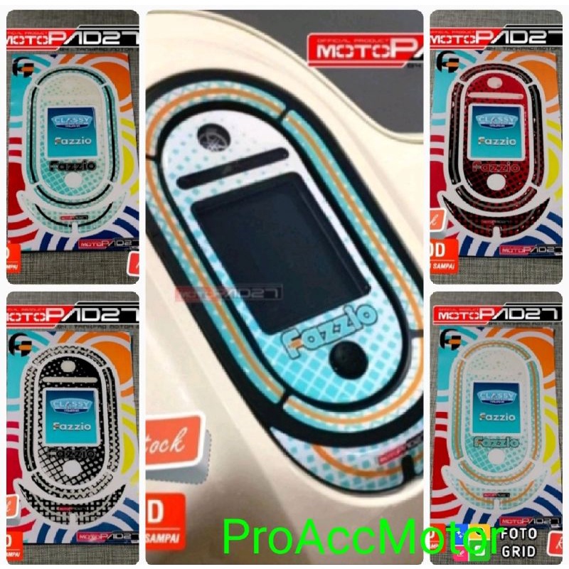 Motopad27 Sticker Anti gores speedometer Spido Meter Yamaha Fazzio Premium