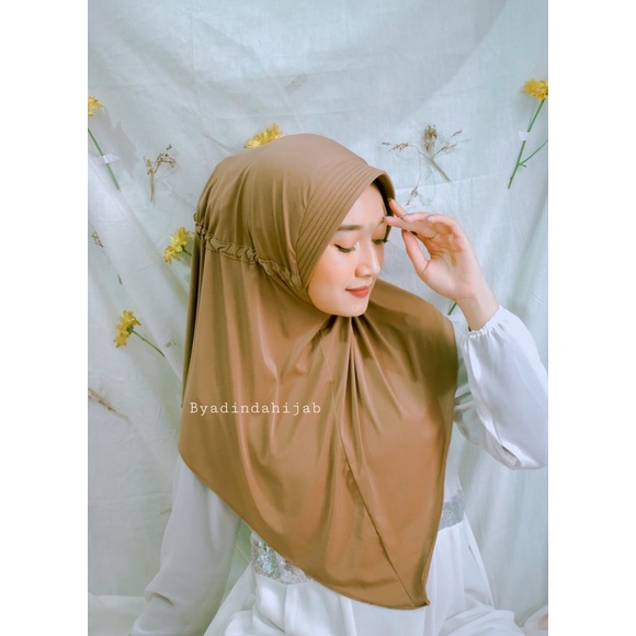 JILBAB SERUT POLOS JOKOWI HIJAB SERUT ADIBA Hijab instant-7