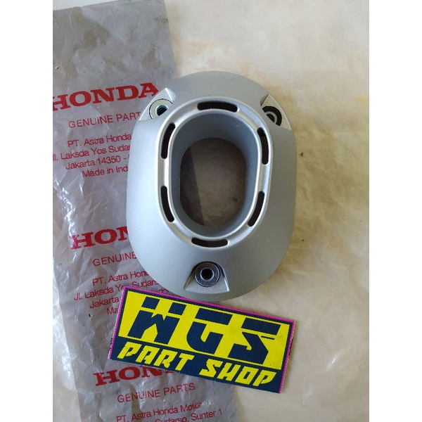 Moncong knalpot pcx 160 new k1z Cap Muffler tameng knalpot PCX new 2021 Vario 160 tutup knalpot pcx 