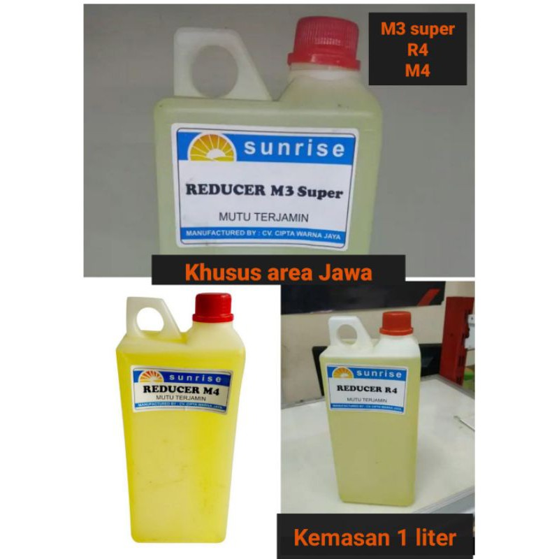 

Reducer M4/R4/M3 Super/M3 ekonomi (khusus Jawa)
