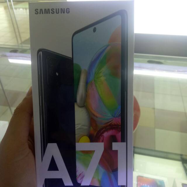 Samsung A71 ram 8/128 new bck