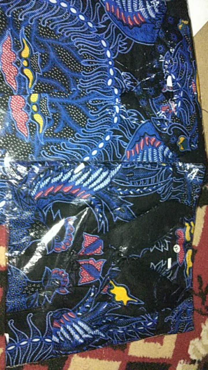 Batik Couple Keluarga Sania Ruffle Ori Ndoro Jowi Dnt Mataram