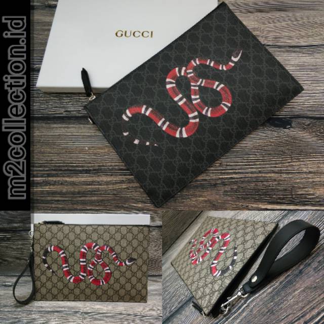 Pochette gucci online serpent