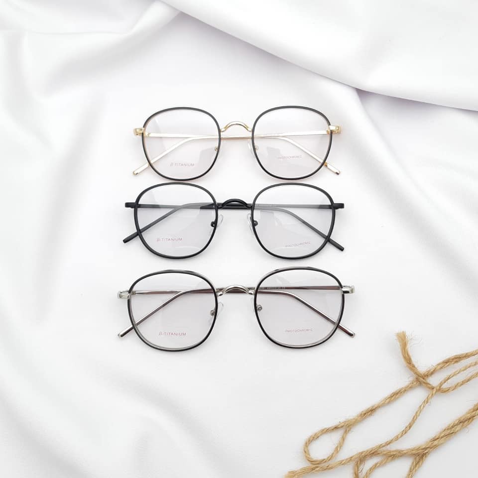 kacamata frame gm wanita dan pria 2261 size 52-138 lensa sudah photocromic normal