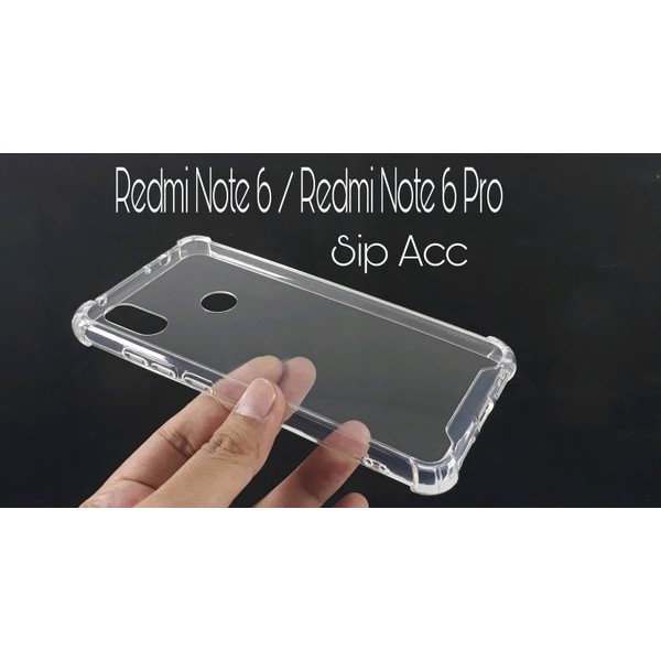 Case Anti Crack Fiber Harcase Xiaomi Redmi Note 6 Pro