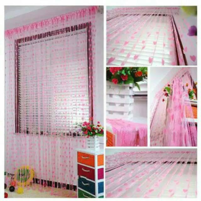 TIRAI BENANG LOVE warna PINK