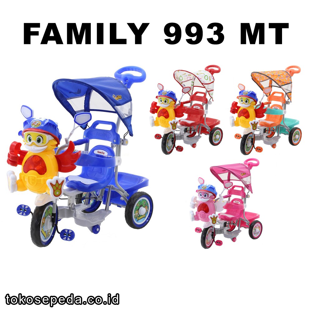  SEPEDA  RODA  TIGA  FAMILY 993 MT Shopee  Indonesia