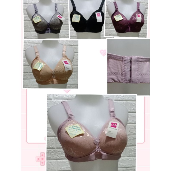 BH Pakai Busa Tanpa Kawat M 555(275) BRA Size 36-46