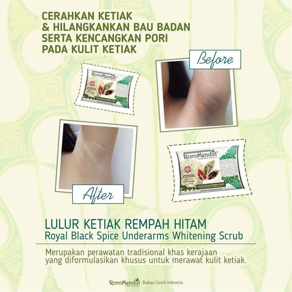 BABEE - RORO MENDUT MASKER LULUR ORIGINAL ASLI [BONUS SETIAP PEMBELIAN] / ROROMENDUT / MASKER WAJAH