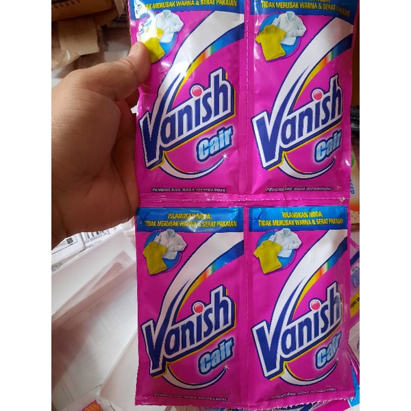 Vanish Cair Sachet 60ml/Vanish penghilang noda