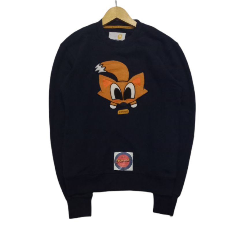 CREWNECK PANCOAT POP FOX SECOND ORIGINAL