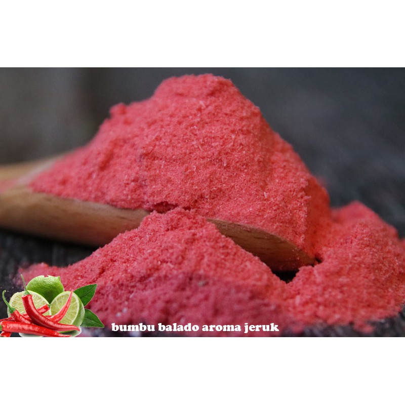 

BUMBU TABUR BALADO AROMA JERUK KUALITAS TERJAMIN 1 KG