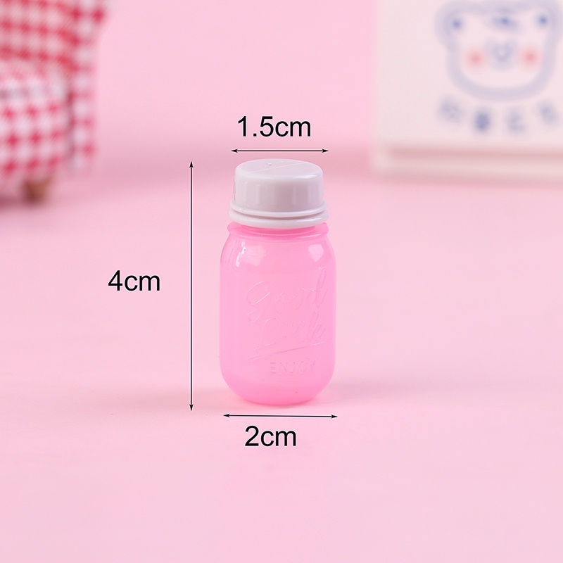 Sunshine 4Pcs Botol Kontainer Tomat / Kecap / Saus Salad Mini Portable