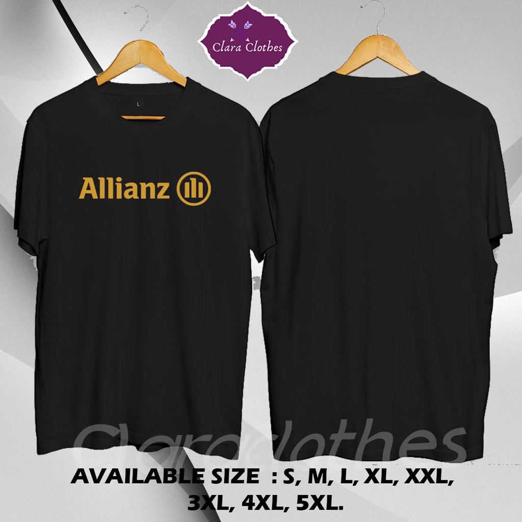 Kaos Distro Allianz Asuransi Terbaru / baju pria / baju wanita / kaos asuransi allianz / kaos oversi
