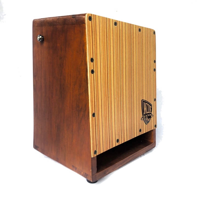 Portable Cajon Trapesium Adjustable Drum Box Solid Kajon Trapesium Mini Travel Kahun