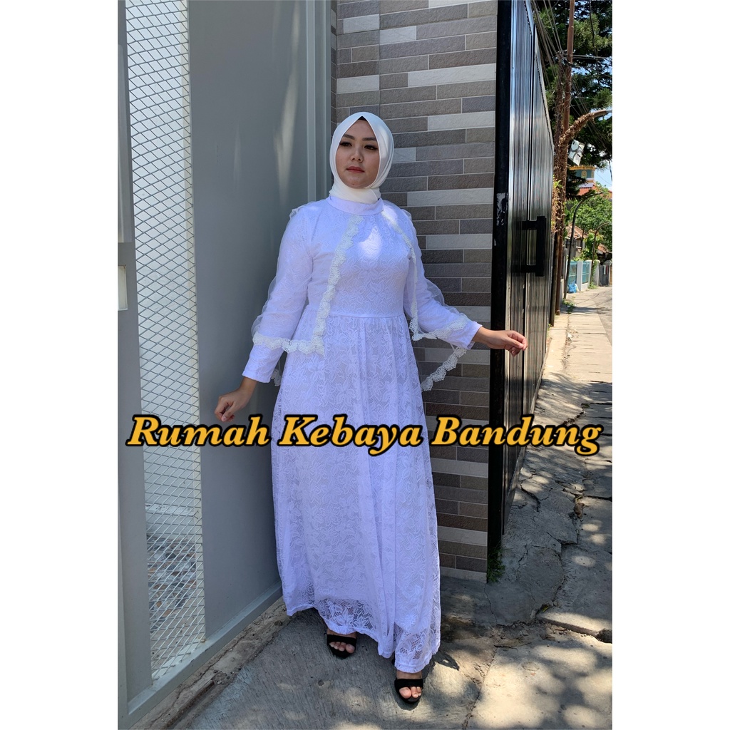 ALAMANDA DRESS ORI MERK SHAKIRA RUMAH KEBAYA BANDUNG RUMAH SONGKET BANDUNG