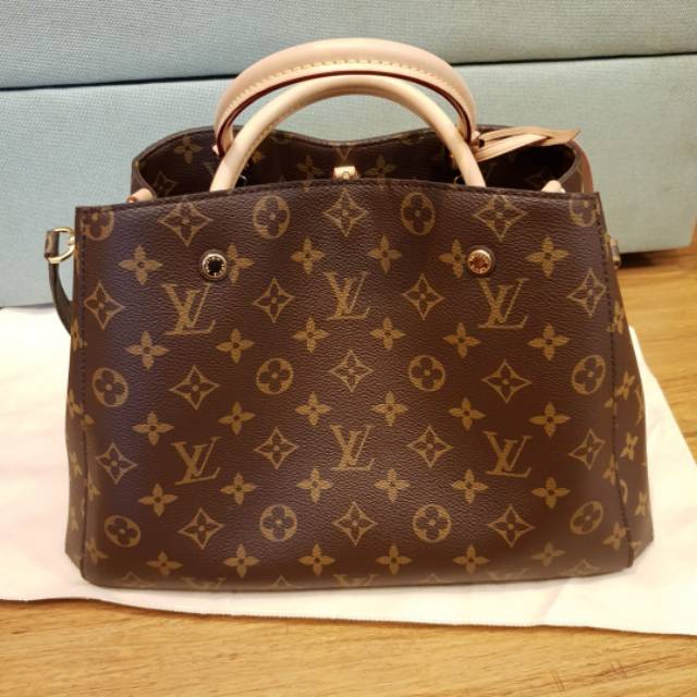 LV montaigne BB monogram 2017