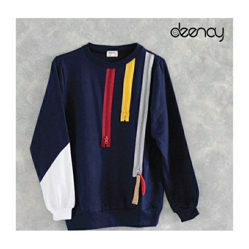 Zipper Sweatshirt by deenay style original