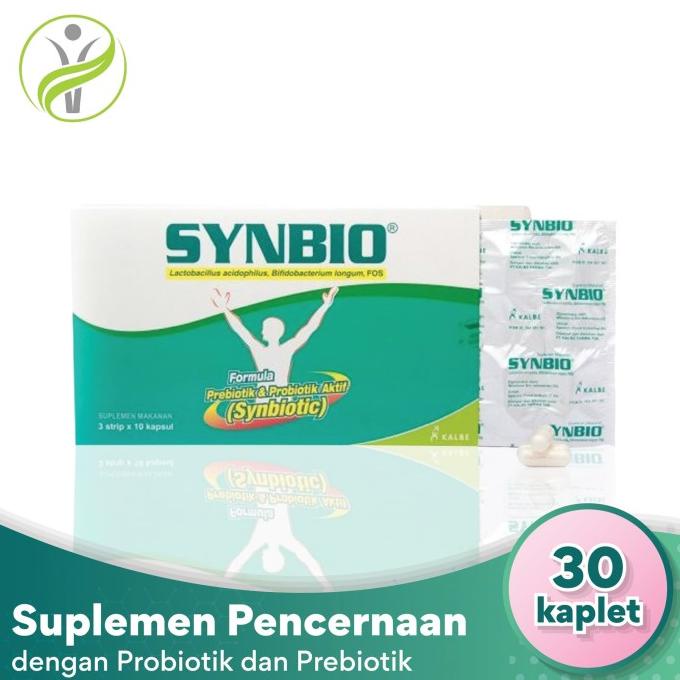 Synbio - Suplemen Probiotik dan Prebiotik untuk Pencernaan Lc
