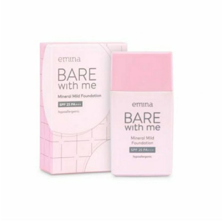 Emina Bare With Me Mineral Mild Foundation 30ml