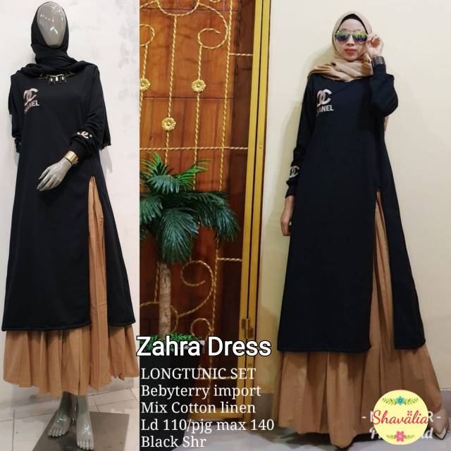 Zahra dress premium import ORI