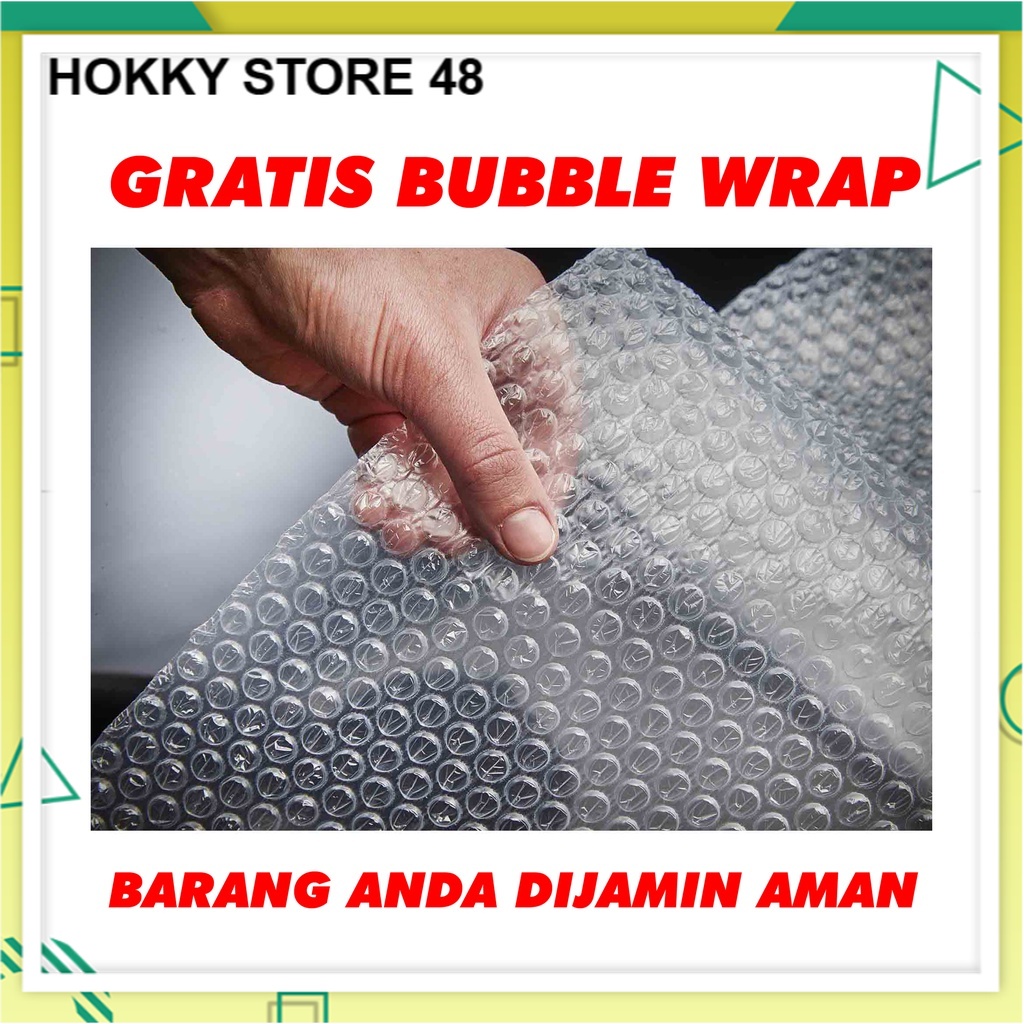 

GRATIS PACKING DENGAN BUBBLE WRAP (BARANG DIJAMIN AMAN) HK Hokky Store 48