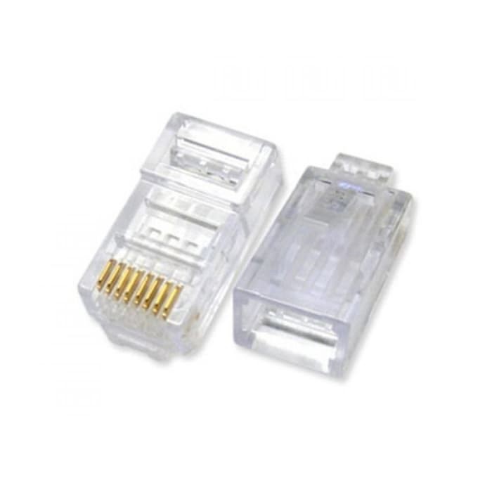 Konektor RJ45 Cat 5e isi 100 Vascolink RJ 45 Connector